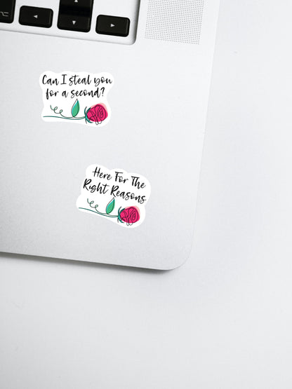 The Bachelor Inspired Vinyl Sticker • Funny TV Show Quote Decal • Waterproof Reality TV Sticker • Fan Gift • Laptop Water Bottle