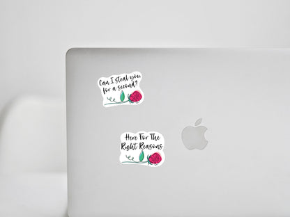 The Bachelor Inspired Vinyl Sticker • Funny TV Show Quote Decal • Waterproof Reality TV Sticker • Fan Gift • Laptop Water Bottle