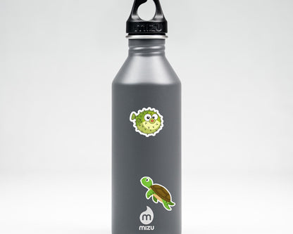 Mini Underwater Sticker • Waterproof Vinyl Aquarium Stickers • Cute Tropical Fish Decals • Small Ocean Stickers • Laptop Water Bottle