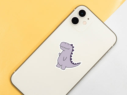 Mini Dino Sticker Sheet • Cute Dinosaur Vinyl Stickers • Waterproof Cartoon Dino Decals • Small Laptop Water Bottle Stickers