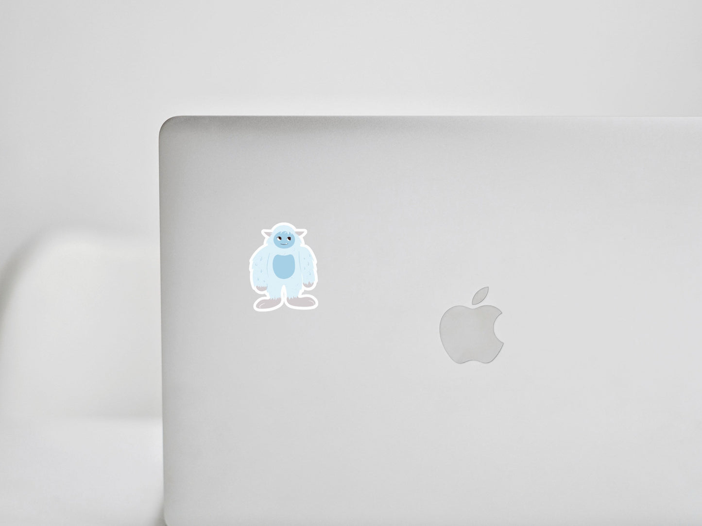 Mini Blue Yeti Sticker Sheet Waterproof Vinyl Sticker Abominable Snowman Small Sticker