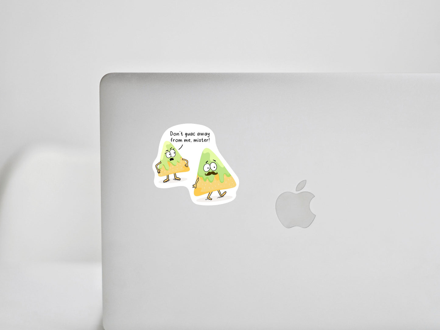 Guacamole Sticker Cartoon Avocado Sticker