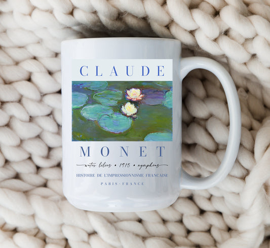Claude Monet Mug Water Lilies Coffee Cup