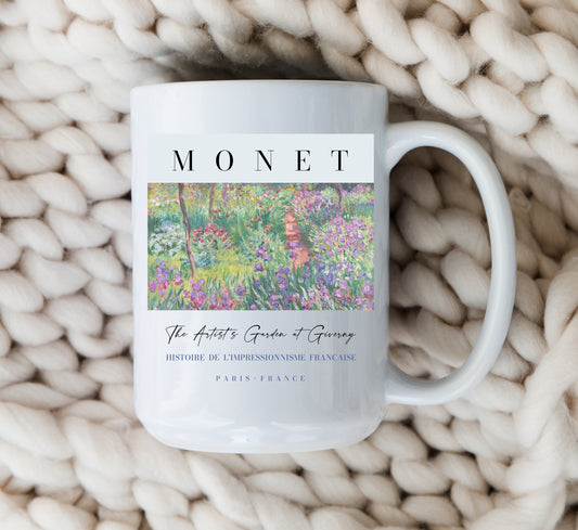 Claude Monet Mug The Artist's Garden at Giverny