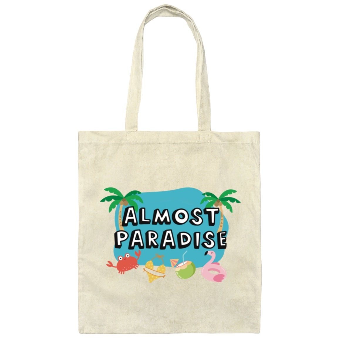 Almost Paradise Canvas Tote Bag Bachelor In Paradise