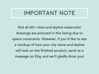 Customizable City Name Mug