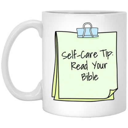 Self Care Mug Faith Christian Mental Health Jesus Coffee Cup