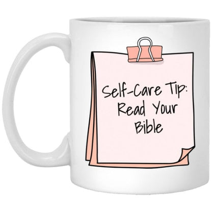Self Care Mug Faith Christian Mental Health Jesus Coffee Cup