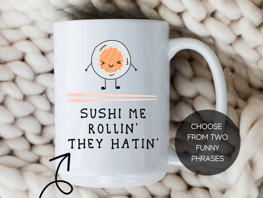 Sushi Mug Funny Sushi Coffee Cup