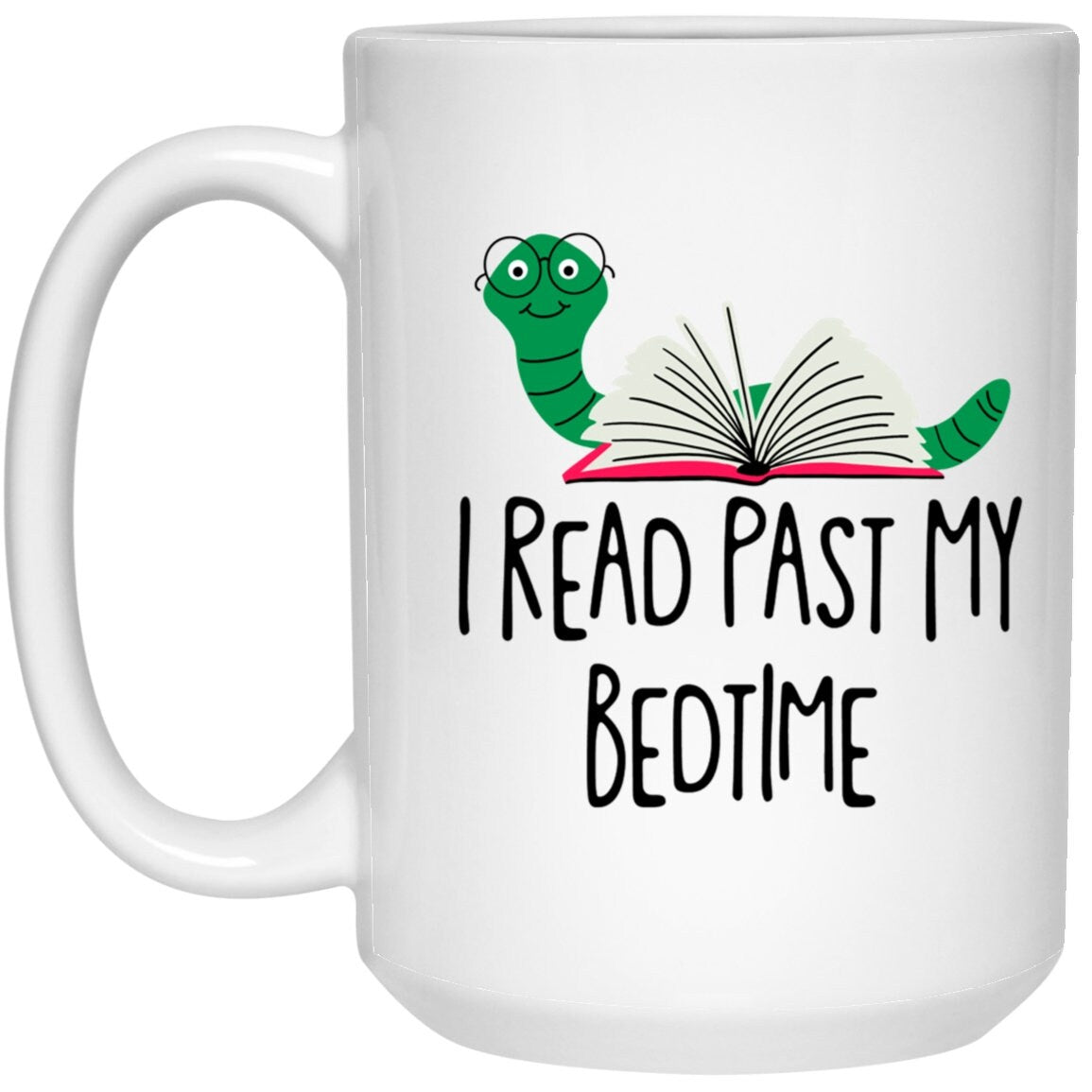 Bookworm Mug for Book Lover