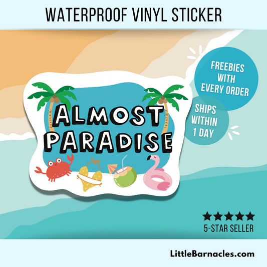 Almost Paradise Sticker Bachelor In Paradise