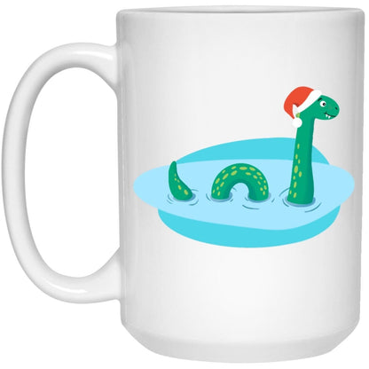 Christmas Loch Ness Monster Mug Nessie